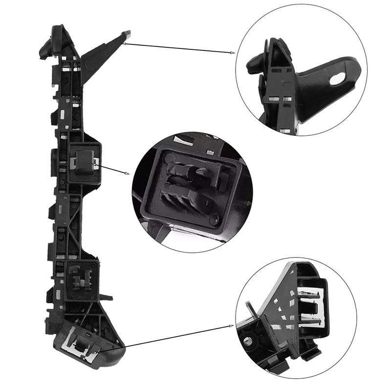 Left+Right Side Front Bumper Support Bracket Retainer for Honda FIT 2015 2016 2017 2018   71193-T5A-000 71198-T5A-000