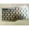 Stainless Steel Aluminum Alloy Rubber Plastic Car Foot Mat Special Pedal Non-Slip Pedal Screw Fixed