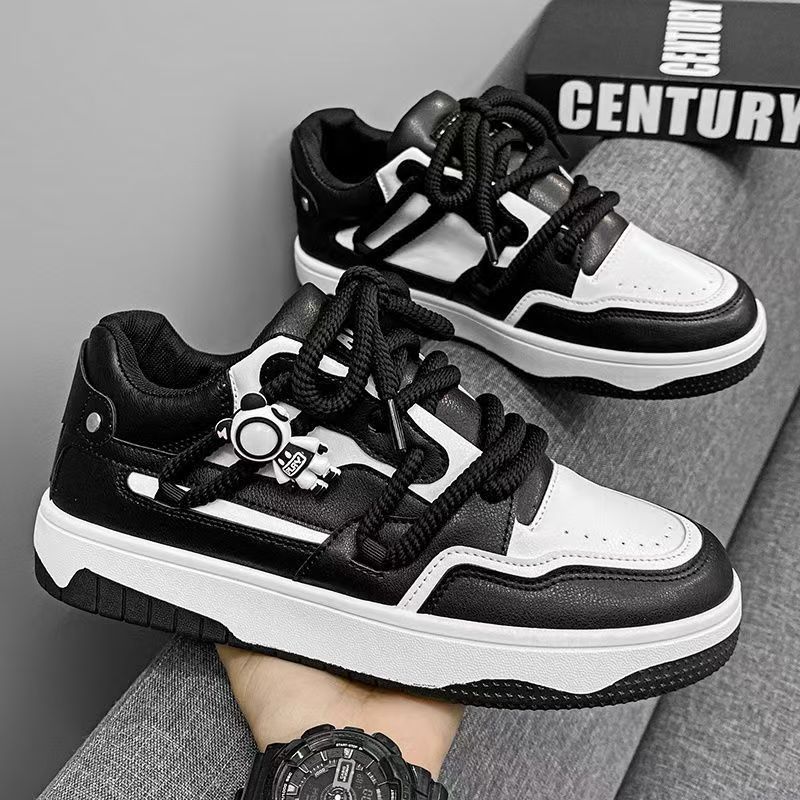 Men's shoes 2025 summer new trend versatile sports board shoes casual youth platform niche trendy shoes