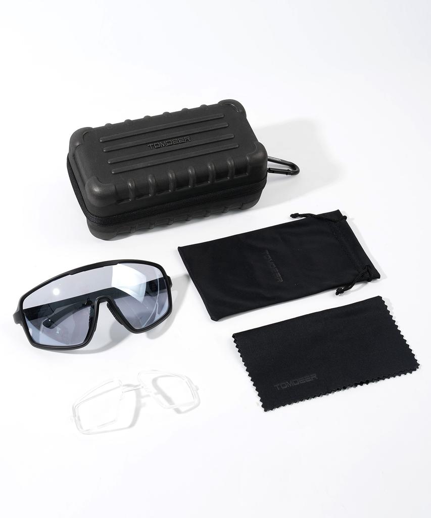 Tomdieo Italy Photochromic Sports Running Golf Cycling Sunglasses Goggles Tgk1