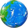 Hobonichi Earth Ball PLAY soccer ball type earth ball. This is a globe where you can see the Eart...