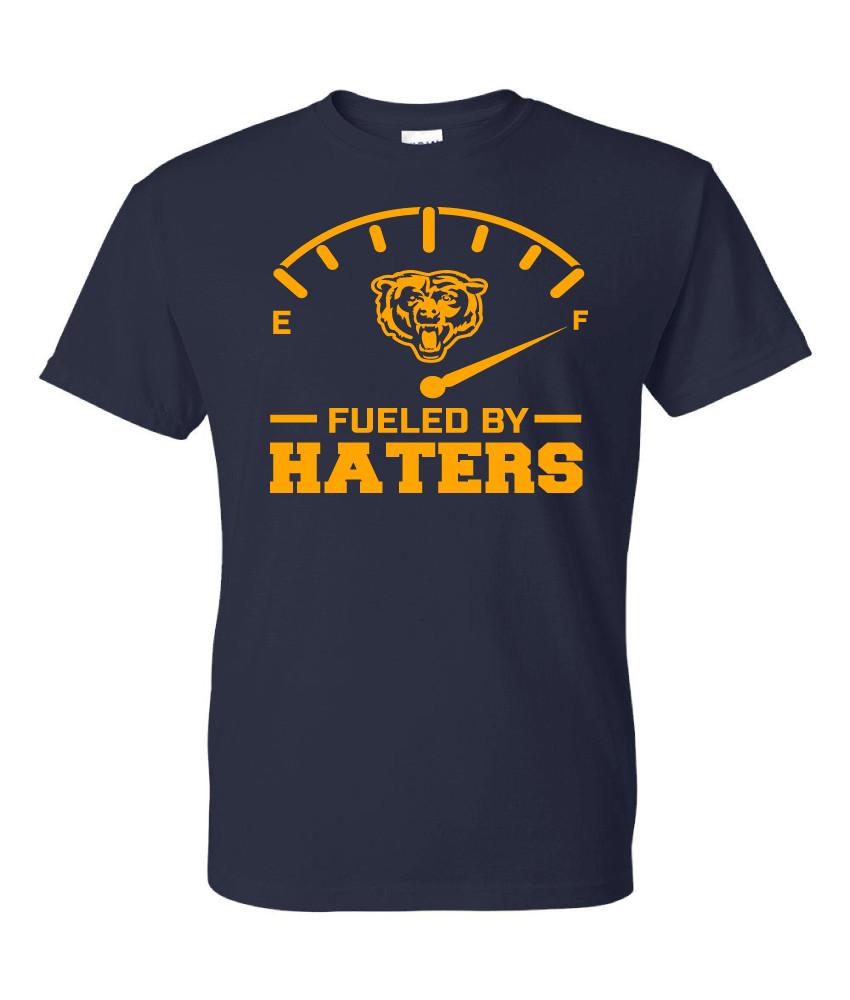 Chicago Bears Fueled By Haters T-Shirt Bears Sizes (S-5XL) & Youth Kids Unisex T-Shirt XXXL