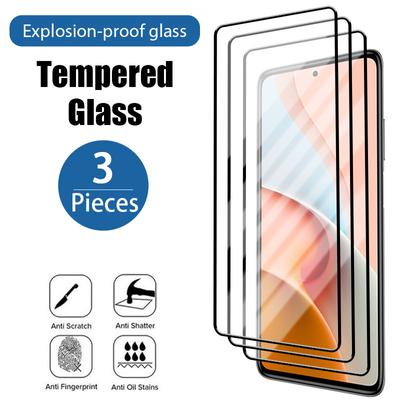 3 ks Tvrzené sklo pro Xiaomi Redmi Note 13 12 Pro 11 13C 10C 12C 9C 9 14C A3 A2 Poco X6 X5 Pro 5G M6 M5S X3 F5 Ochranné sklo Ochranné sklo