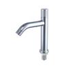 Basin Faucet Single Hole Cold Sink Water Tap Bathroom Cabinet Washbasin Faucet Black Silver Stainless Steel Deck Mounted Faucets