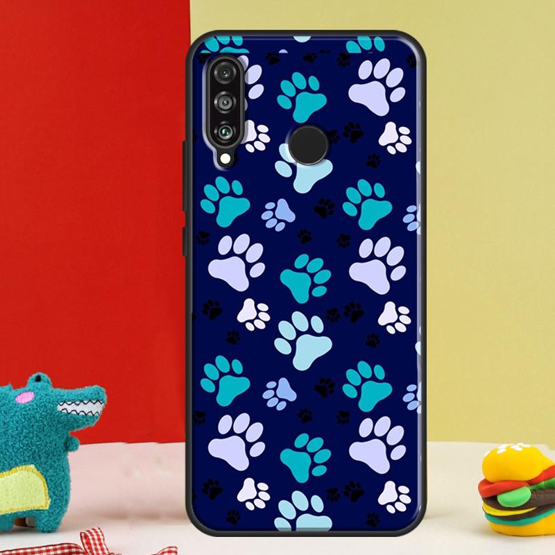 Dog Paw For Huawei Nova 12i 12s 11i 5T 9 10 SE Y91 Y90 Y60 Y70 Y72 Y61 P60 Pro P20 P40 P30 Lite Case