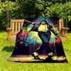 1pc Michael Jackson Outdoor Blanket Lightweight Flannel, Soft & Warm, All-Season Use for Sofa, Outdoor, Camping, Living Room, Office101