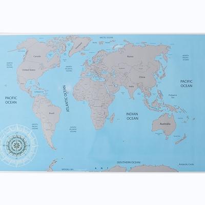 Scratch Off World Map for Children Over 8 Years Old Map World Map