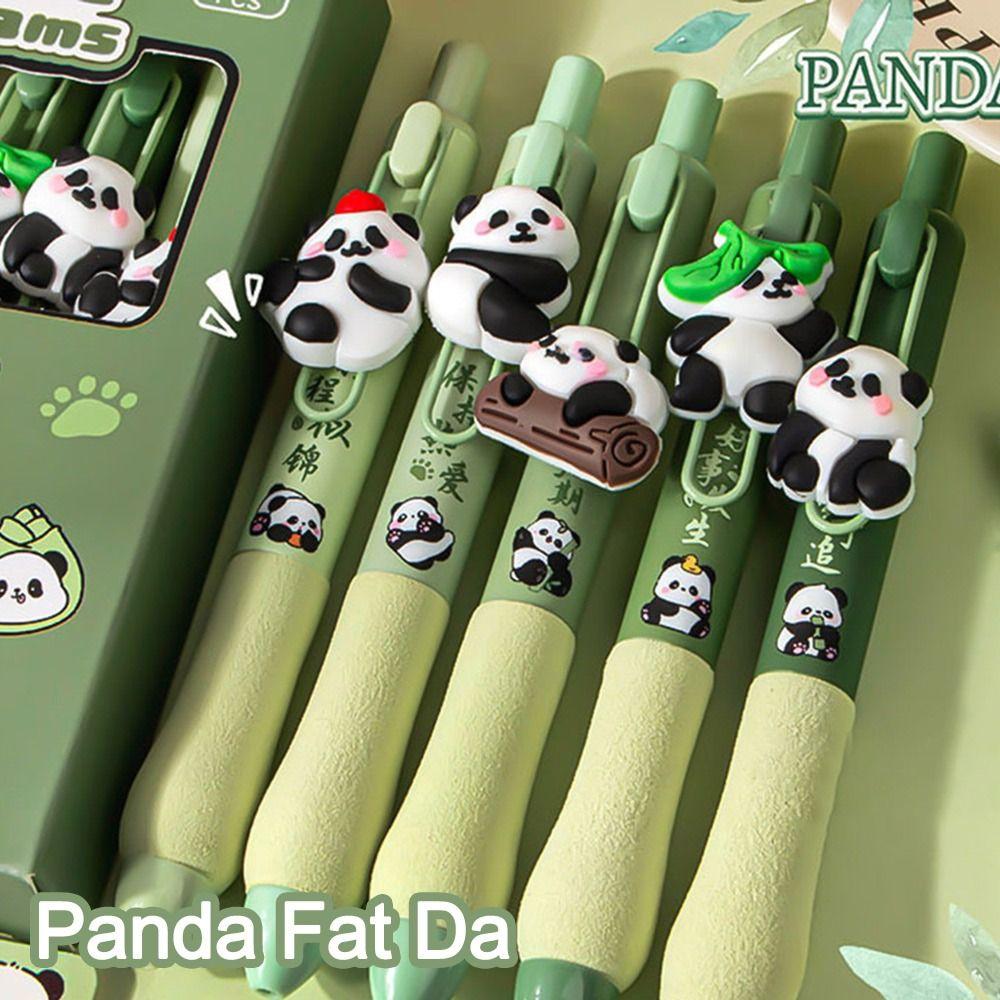 5Pcs Quick-drying Neutral Pen Press Question Pen High-value Ballpoint Pen  Office School