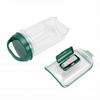 Salad Storage Jar with Handle and Fork Sealed Leak Proof Salad Jar Side Opening Lid for Home Office Travel Lunches