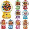 Valentines Day Cards Classroom Exchange - Bubble Gum Machine Design with Round Holders, DIY Candy Cards for School Party Favors, Gifts, Crafts & Rewar