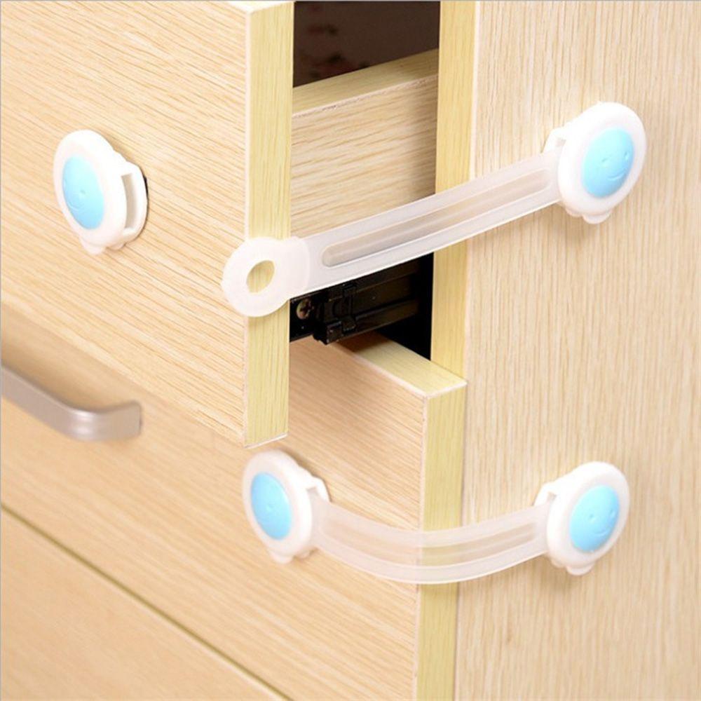 Colorful Child Finger Protector Window Door Stopper Baby Safety Lock Drawer Cupboard Cabinet Lock