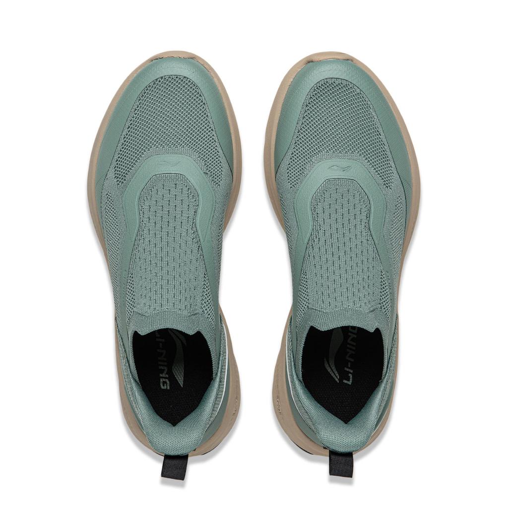 Li Ning Cloud Yi Slip On Low top Casual Shoes Men's Mountain Green AGLW055-5