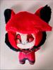 Stofftier 15cm Anime Spiel Hazbin Hotel Alastor Cartoon Plüschtier Spielzeug Cos Verkleidung Niedliche Plüschtiere Spielzeug Sammlerstück Baumwolle Geschenke