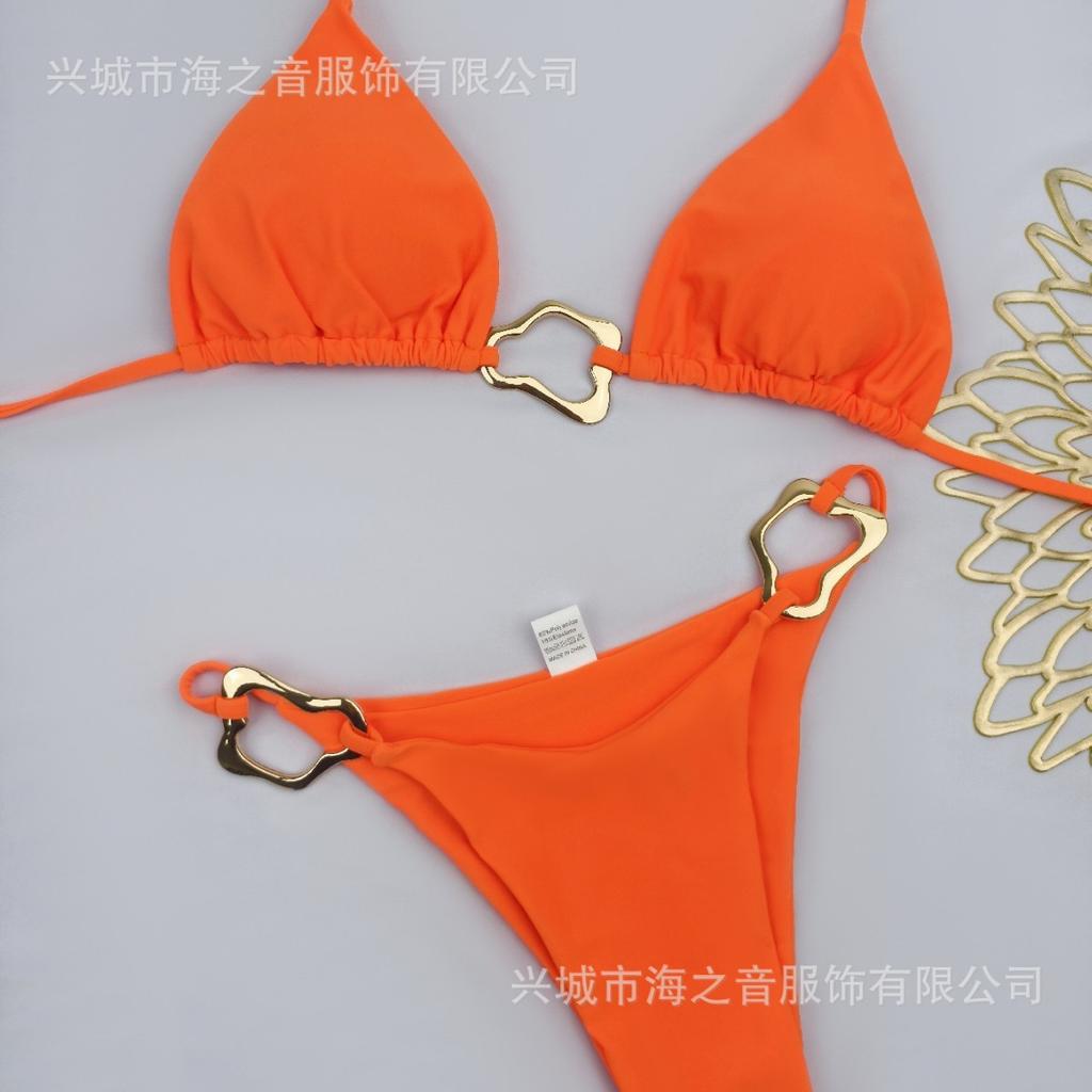 New kini bikini sexy straps split suit swimsuit women's bikini swimsuit