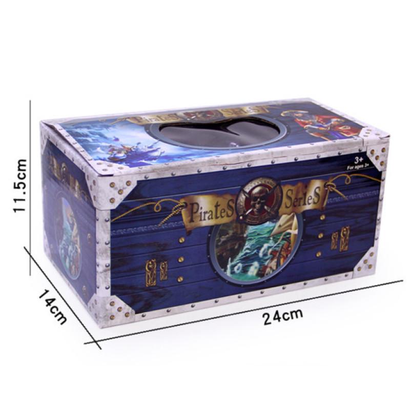 Halloween Piraten Spielzeug Kostüm Zubehör Set Verrücktes Spielzeug Schreiende Maske Gesichts Skelett Piraten Figur