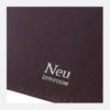 Neu Interesse Bifold Wallet, Wickeln 3172, with Bill Compartment, Cowhide and Sheepskin Leather, Men's [06] Black X Green
