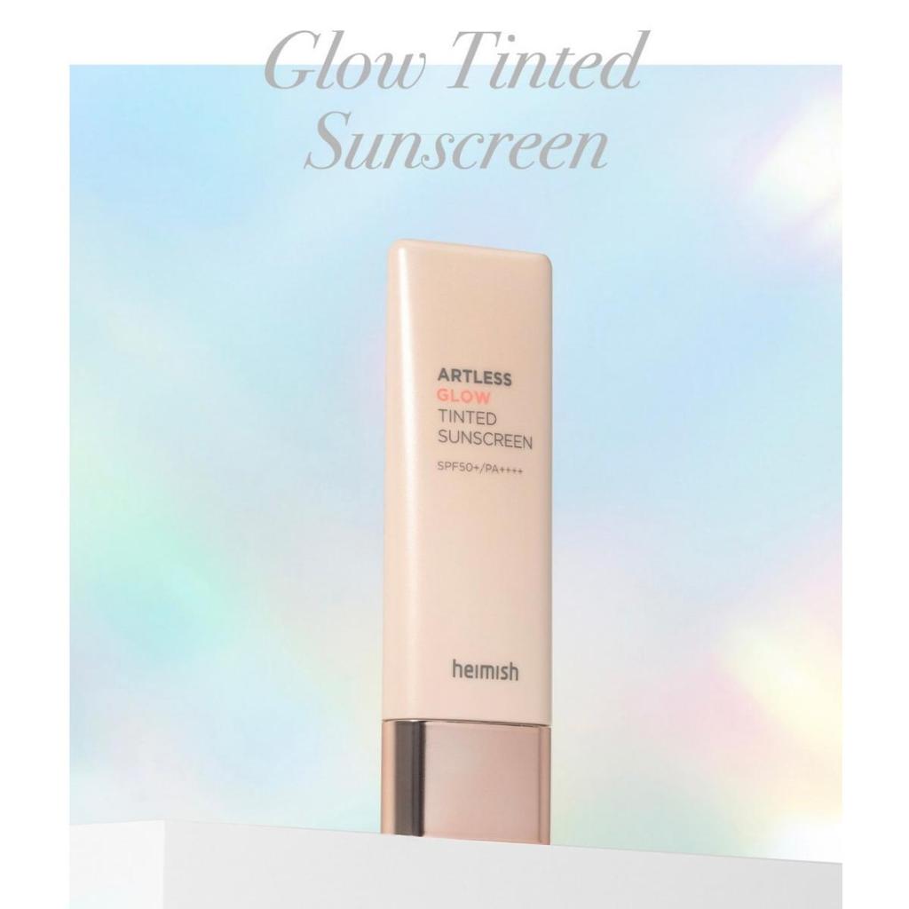 [Heimish] Artless Glow Tinted Sunscreen SPF50+ PA++++40ml