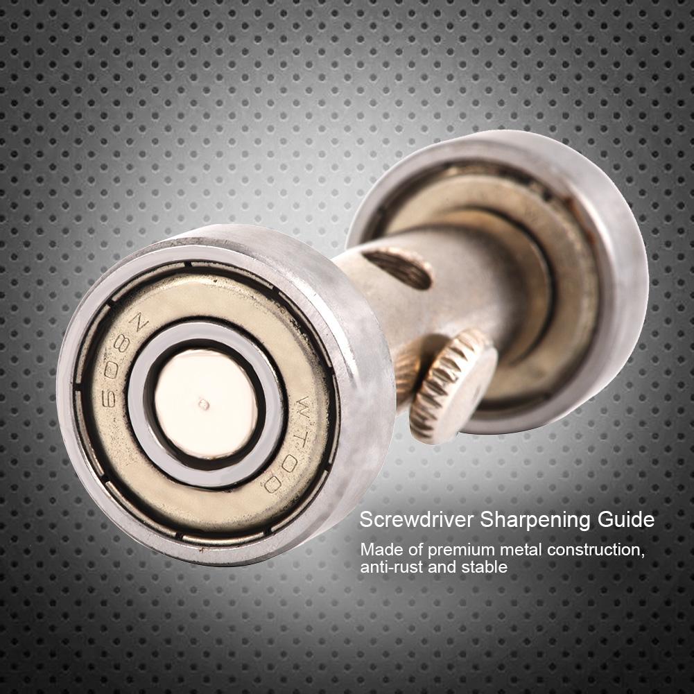 Watch Wristwatch Screwdriver Sharpening Guide Sharpener Holder Jewelry Repair Tool