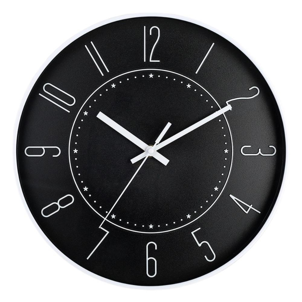 Plastic Hanging Clock Stylish Scale Clock Modern Wall Clock Living Room