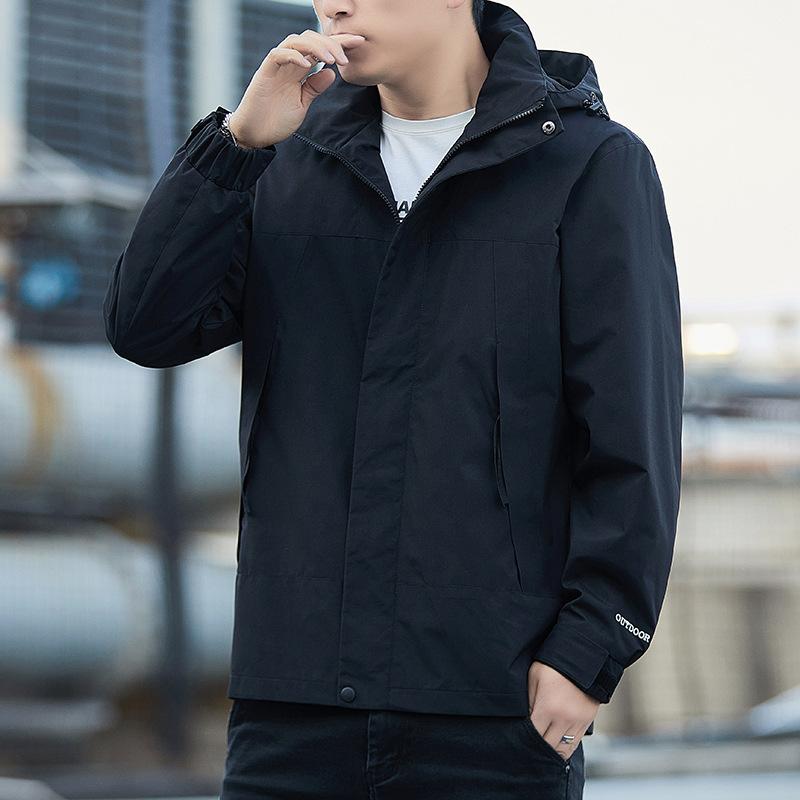 Куртка с капюшоном в парном стиле — фото 4