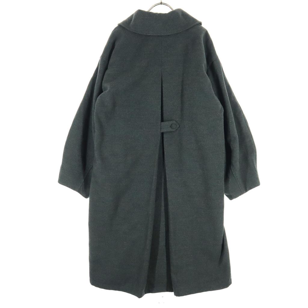 Beauty products callautia Long sleeve Double button Long coat M gray Women Used