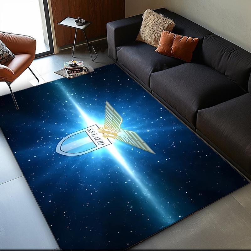 1PC rug Lazio Football Club Emblem Carpet, Chair Rug,Area Rug for Office Bedroom living rooms bedroom, Doormat decor Christmas fan gifts