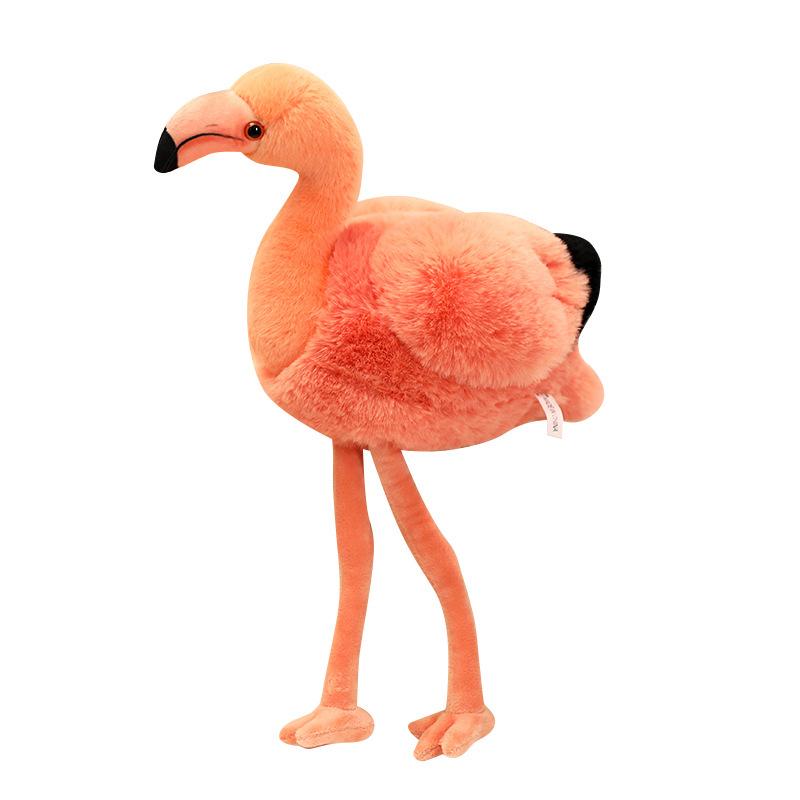 New Simulated Flamingo Doll Cute Bird Plush Toy Doll Children's Pillow Ornaments