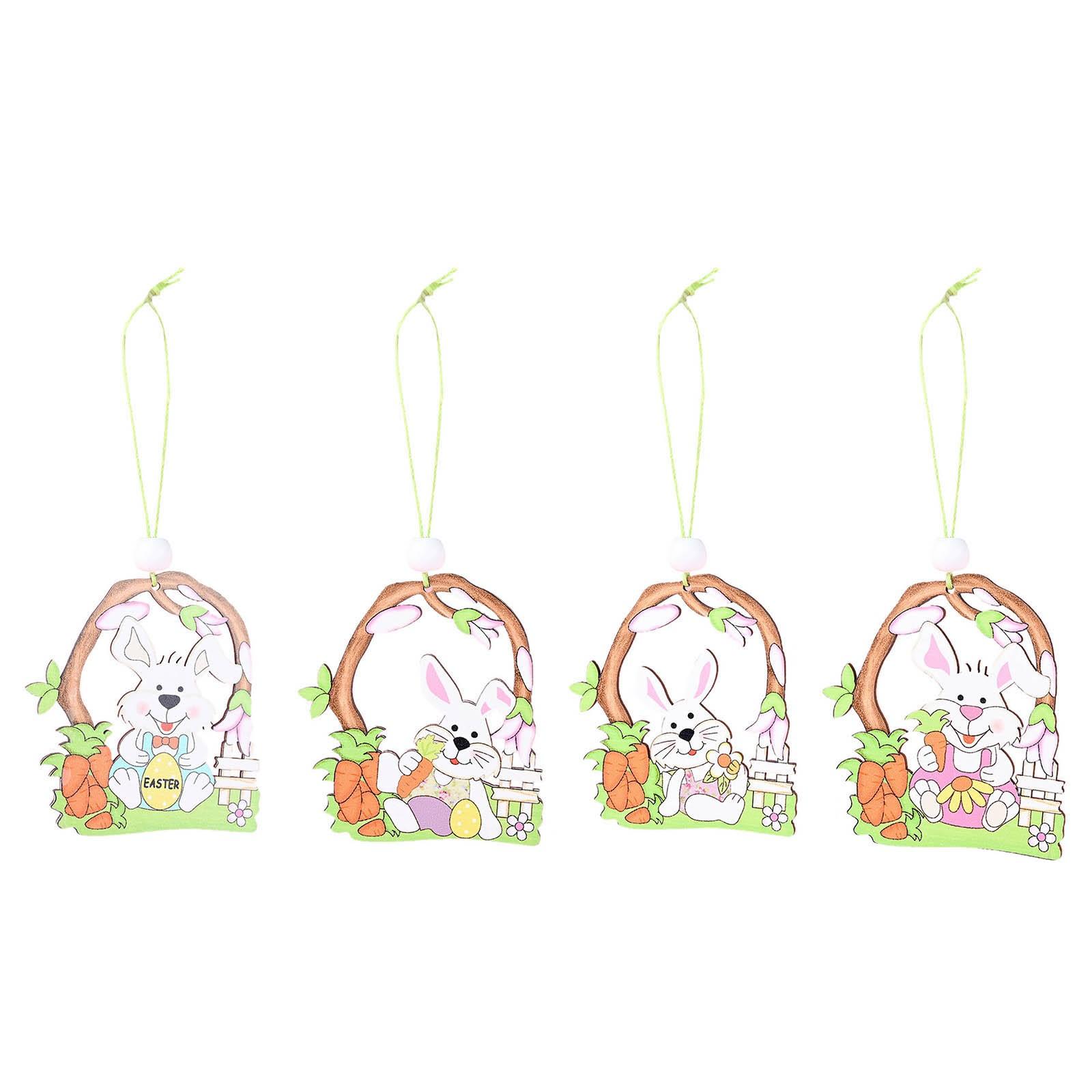 

Wooden Easter Hanging Pendant Wall Door Decor Decor For Home