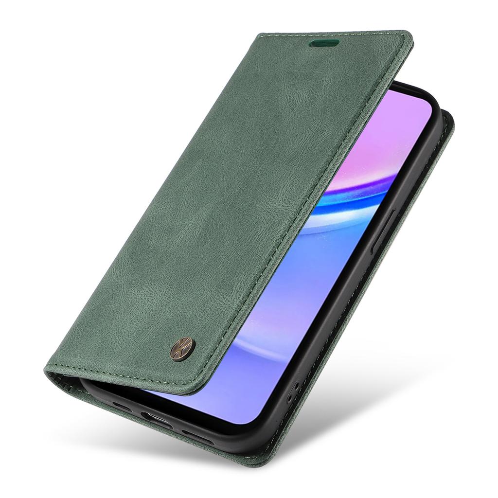 YIKATU YK-004 For Samsung Galaxy A26 5G/A16 5G/A16 4G Case Leather Skin-Touch Phone Cover Magnetic Auto-Absorbed