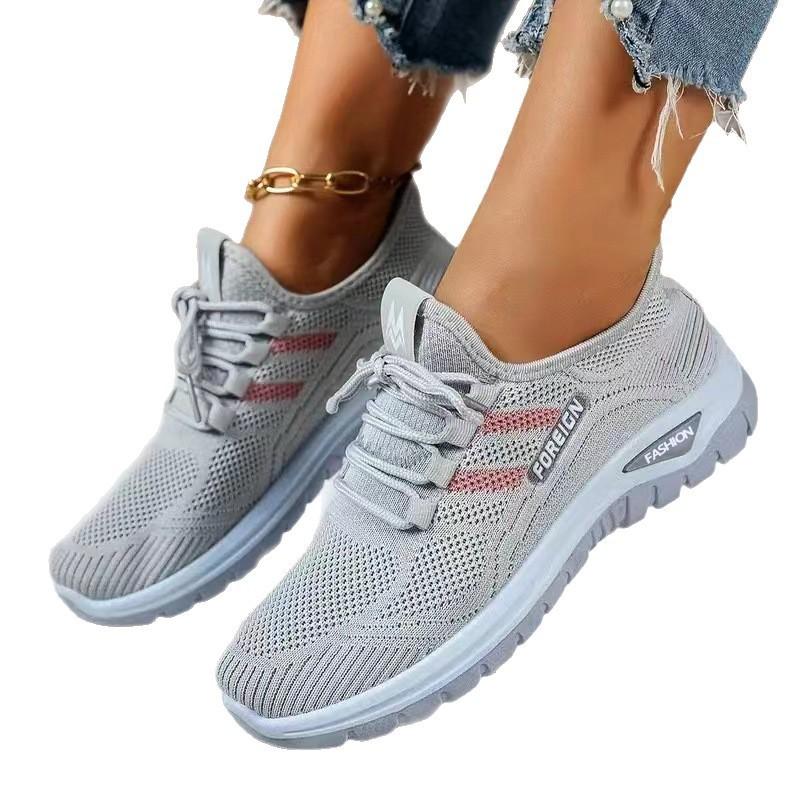 Shoes Spring New Outdoor Breathable Mesh Shoes Fashion Casual Shoes Women's Shoes Low-top Women's Sports Shoes