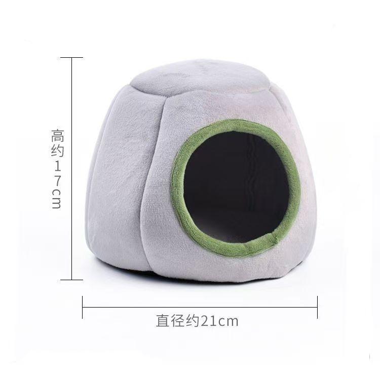 Pet House Hamster Bed Super Warm guinea pig Cage Accessories Cave Cozy Hideout for Hedgehog Bearded rabbit hedgehog pets items