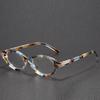 New oval Small Frame Reading Glasses Ultralight Anti Blue Light Presbyopic Glasses Women Stylish Printing Far Sight Eyewear +4.0