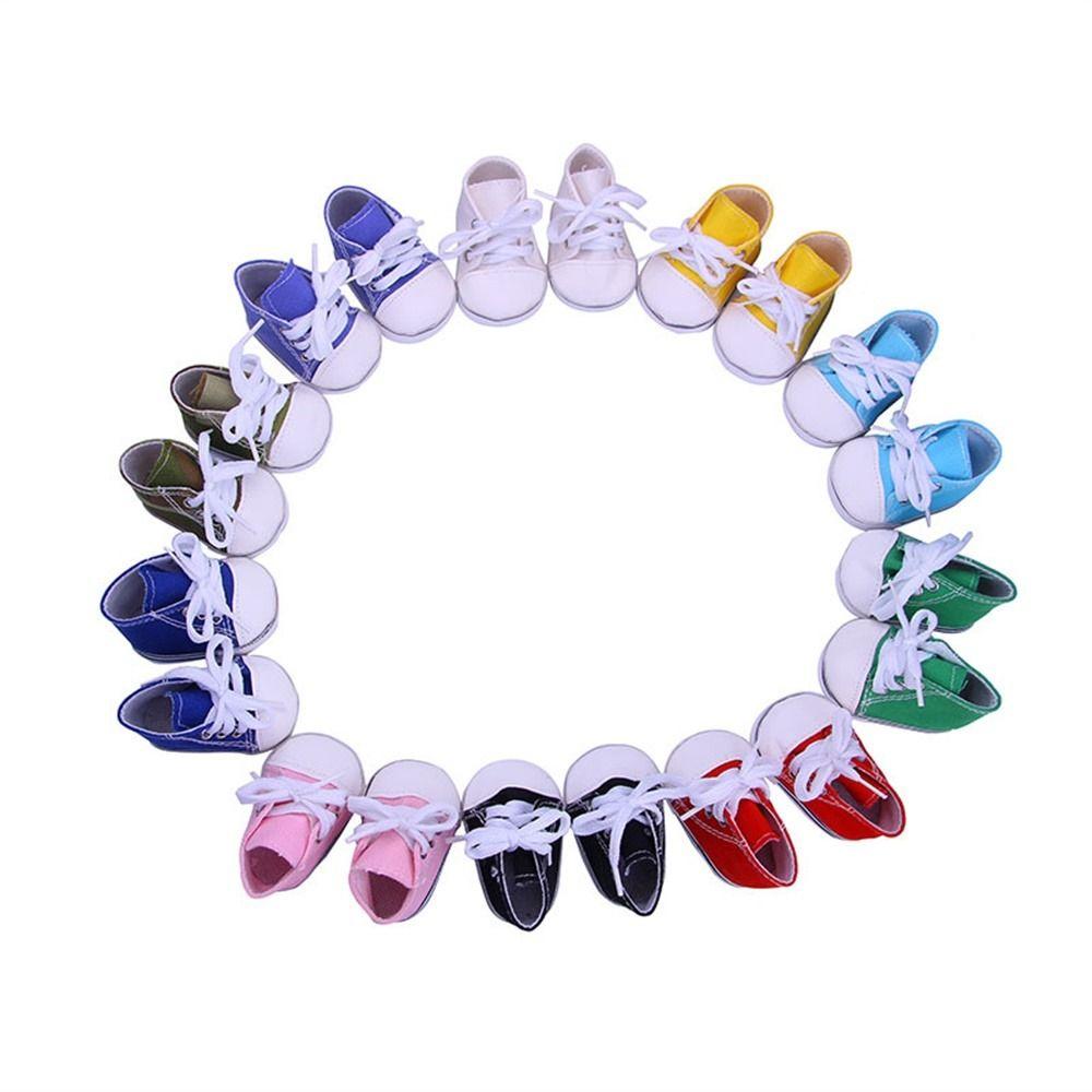 DIY Doll Gift Toys Cloth Shoes Sneakers Clothes Accessories 43cm Doll Shoes Casual Wear Shoes