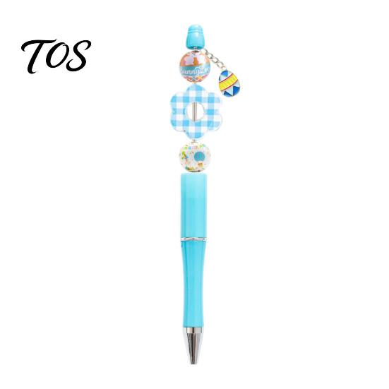 Hobbyartikelen voor Pennen Kralen Balpen Set, DIY Paas Kit, met Kleurrijke Set Konijn En Ei Kralen Decoratie, Creatieve Schrijfgerei Leuke School