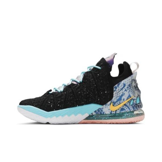 

Nike LeBron 18 Reflections DB8148-003 Мужские кроссовки EU 38.5 цвет морской волны/чёрный