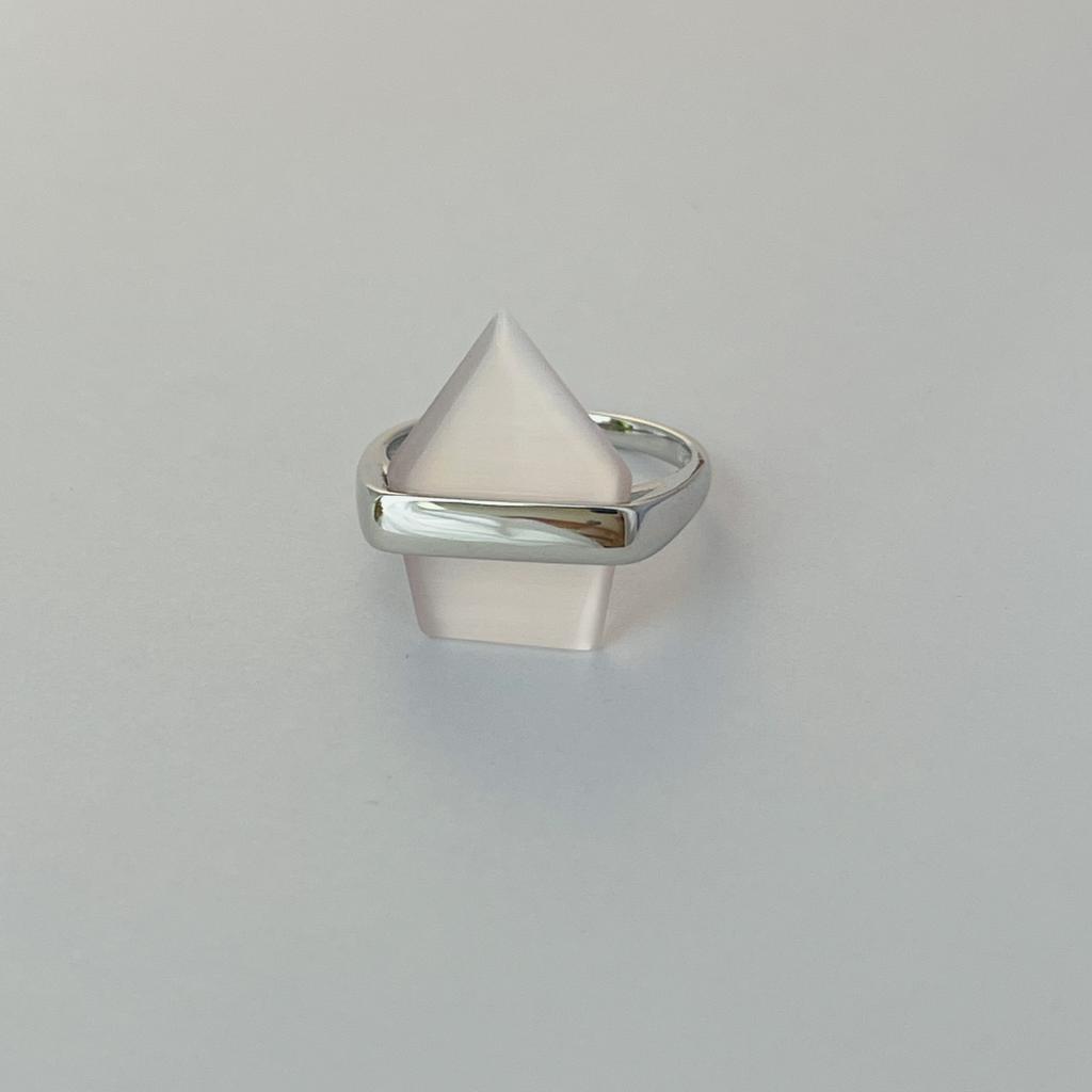 Silver Cat's Eye Ring 4.033ct (2107712)