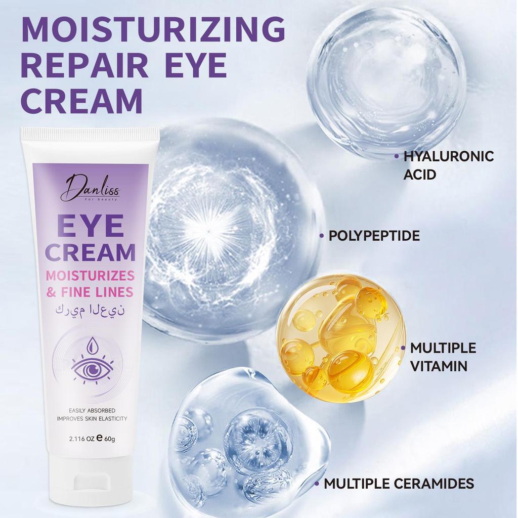 Eye Cream-Deeply Hydrates Moisturizes, Smooth And Repair The Eyes-Suitable For All Skin Types, 60g
