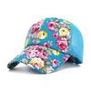 Flower Cloth Baseball Cap Tourism Leisure Cap Women's Spring and Summer Ethnic Style Duck Tongue Cap Floral Elements