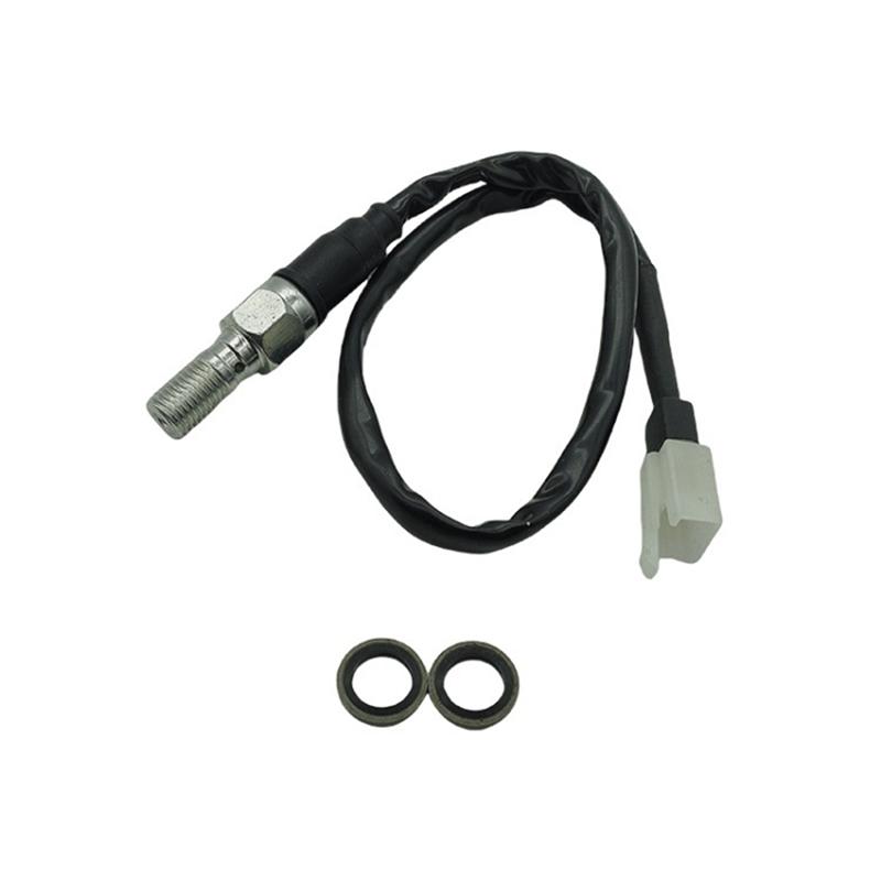 NEW-Universal Motorcycle Hydraulic Brake Pressure Switch Rear Light M10x1.00Mm Hollow Bolt