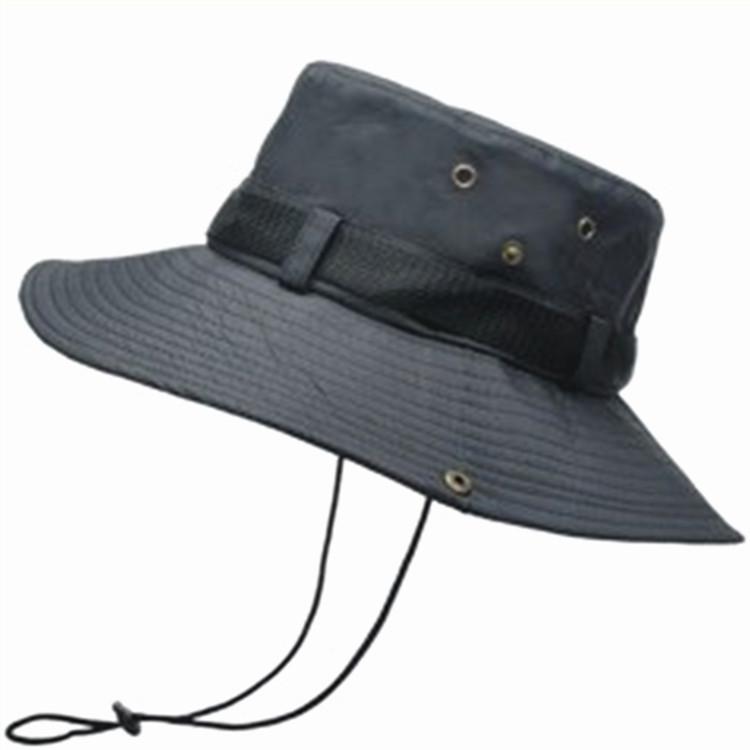 

Fisherman Sun Protection Hat Lightweight Breathable Outdoor Cap Fashion Gift чёрный