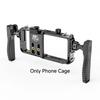 Cage Vidéo pour Smartphone Universelle avec Poignées Adaptateur de Filtre 52mm Rig avec Filtre Black Mist pour iPhone 17 16 Pro Max Samsung S26