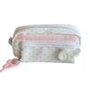Print Wings Dots Pencil Case Y2k Pencil Pouch Sweet Korean Style Pen Bag  Student