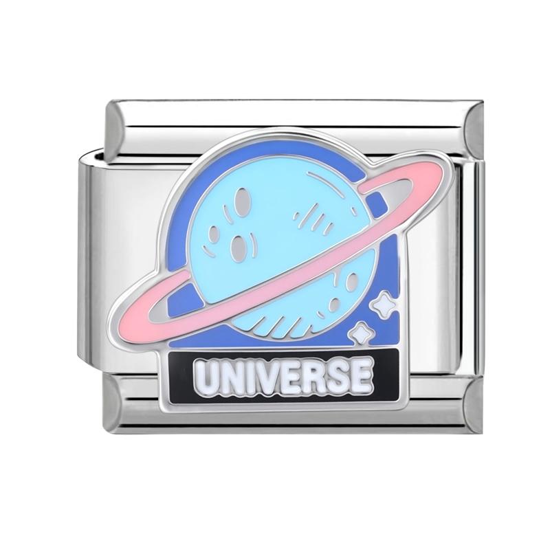 New Design Lovely Animal Series Love Planet Italian Charm Link Fit 9MM Bracelet Stainless Steel Women Men DIY Making Gift