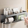 Rustproof Hair Dryer Holder Wall Mounted Toilet Paper Holder Bathroom Tissue Holder  Bathroom Use