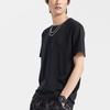Li Ning Wade Series Breathable Quick-Dry Round Neck Sports Short Sleeve T-Shirt Men Tops Standard-Black ATSQ231-1