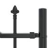 Garden Fence Woerden Gray 240 X 190 Cm Powder Coated Steel