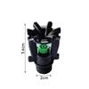 Irrigatori Rotanti con Filettatura Esterna da 1/2" Mini Wobbler Irrigazione Spruzzo d'Acqua Ugelli di Irrigazione Rotanti a 360 Gradi Per Fattoria Giardino Prato