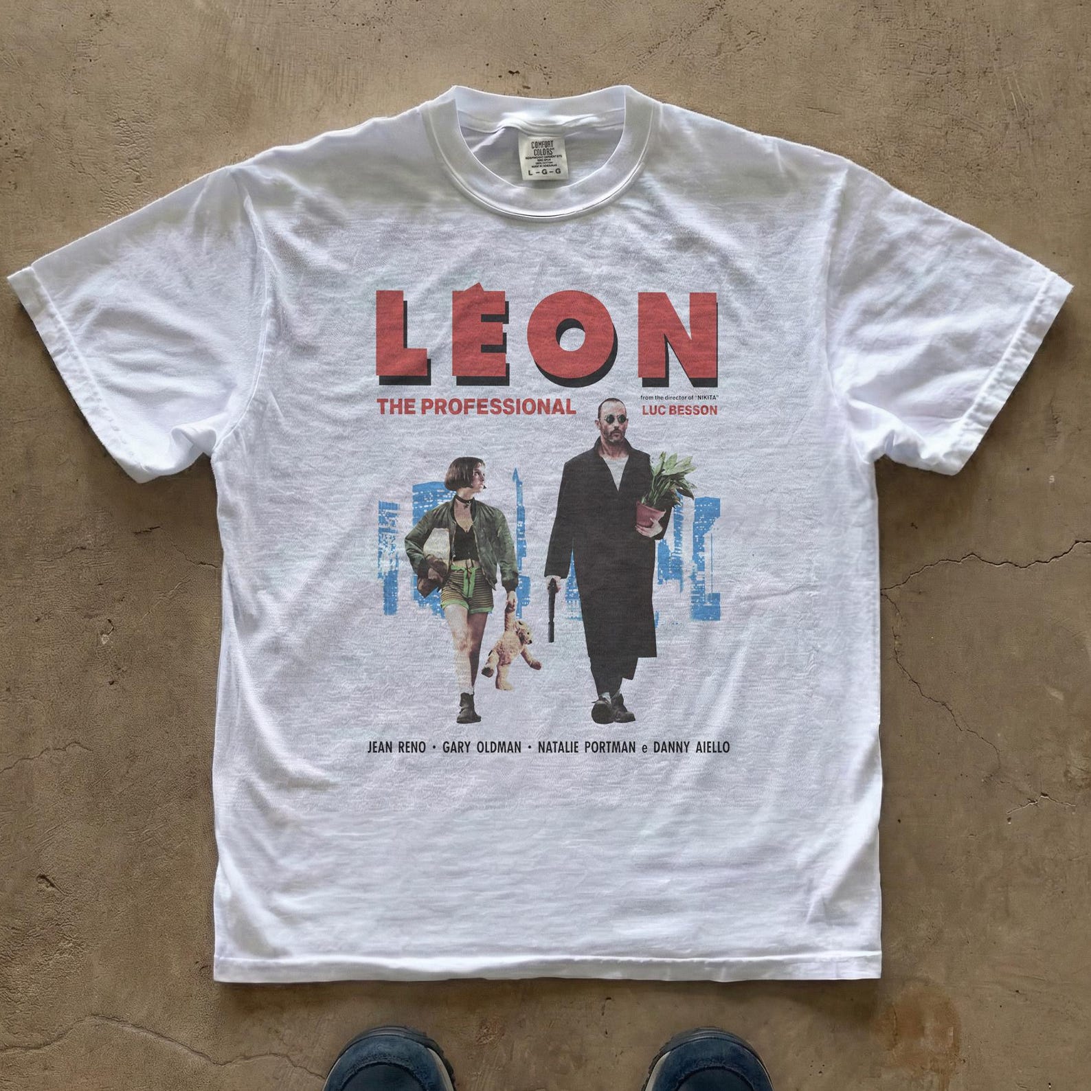 Léon The Professional Vintage Movie Graphic T-Shirt M