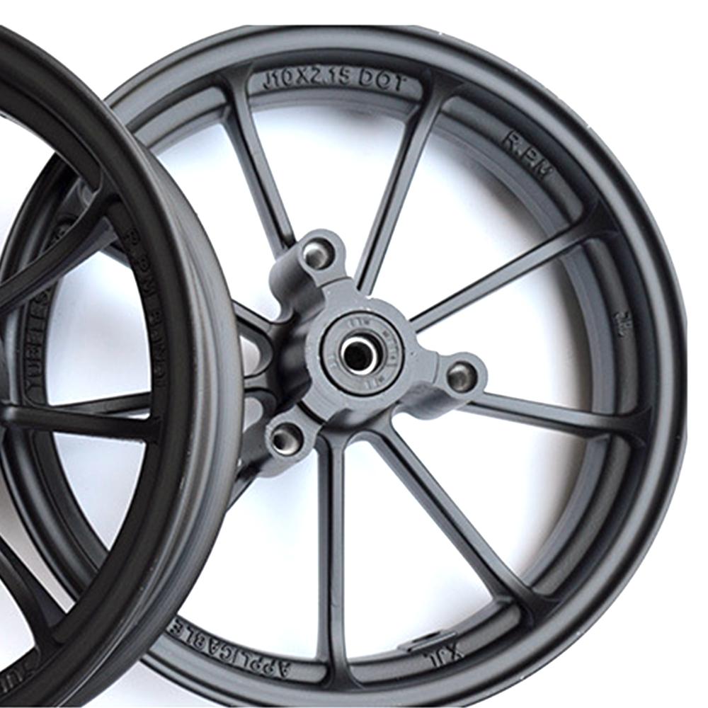 For Honda DIO50 AF18/27/28 Z4 ZX AF34/35/56 Modify 10-inch Aluminum Wheel Rim Front Disc Brake Wheel Rear Drum Brake Wheel Rim