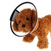 Copricollo Regolabile Sicuro Curativo in Plastica per Cani Gatti Anti-Leccata Collare di Sicurezza per il Recupero